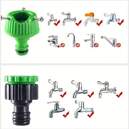 100ft Expandable Garden Hose with 7-Function Spray Gun – Lightweight, Tangle-Free & Leak-Proof for Gardening & Car Wash