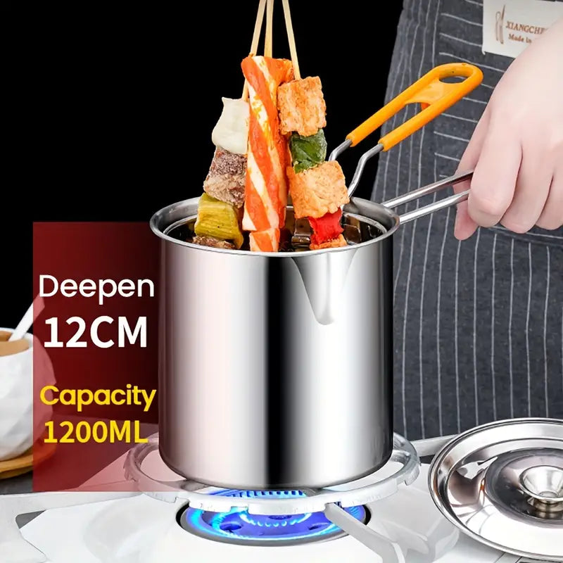 1200ML-Stainless-Steel-Deep-Fryer-Pot-with-Strainer-Basket-image-4