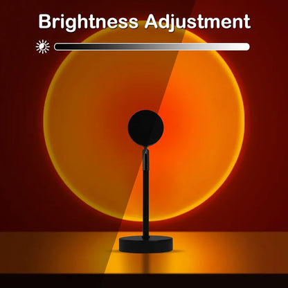 Aesthetic Sunset Lamp Projector | 16 Colors, Remote & 4 Modes