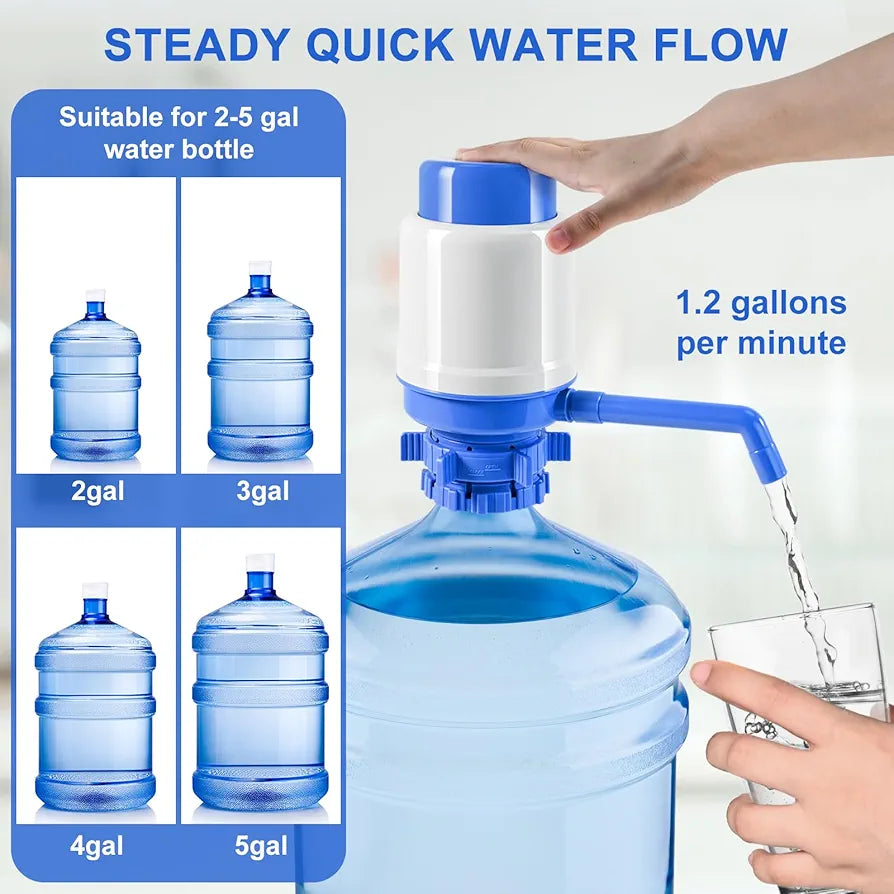 Manual Water Pump for 5 Gallon Bottle