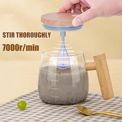 400ml Electric Self Stirring Mug – High Speed Automatic Mixing Cup with Lid