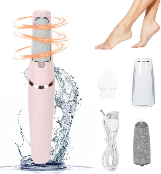 Rechargeable Electric Foot Callus Remover – Professional Pedicure Tool for Smooth, Crack-Free Feet (Wet & Dry Use)