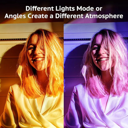 Aesthetic Sunset Lamp Projector | 16 Colors, Remote & 4 Modes
